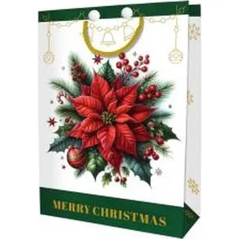 Set školních potřeb Torebka ozdobna Święta BN Stroik średnia