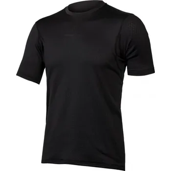 cyklistický dres TRIKO ENDURA TRANSLOFT S/S BASELAYER - L ČERNÁ