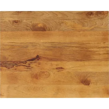 Konferenční stolek vidaXL Stolní deska 100x80x2,5 cm obdélníková hrubé mangovníkové dřevo [371352] Barva: Mangovníkové dřevo (dubová povrchová úprava)