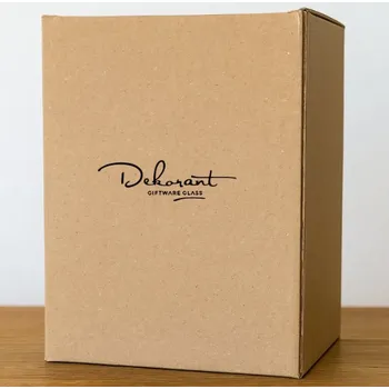 Dárková krabička Rottweis Skládací kartonová krabička na 1 pivní třetinku BROWN