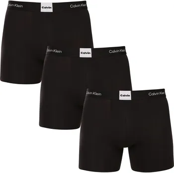 3PACK pánské boxerky Calvin Klein černé (NB4477-UB1) M NB4477-UB1 Možnost vrácení zboží ZDARMA do 120 dnů!