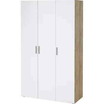 Šatní skříň Šatní skříň Pedro II, dub sonoma / bílý lesk