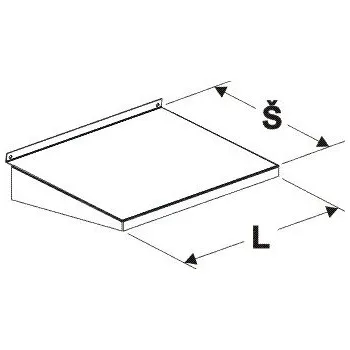 police Kazetová police K 150mm - 2395