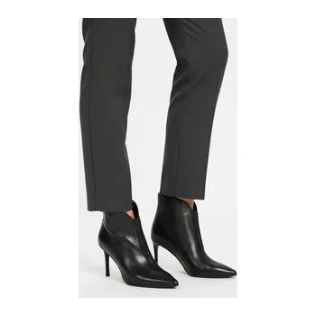 Dámské kozačky Polokozačky Eva Minge EO-DREW-GLC9343-4.5-880-4 Černá 38