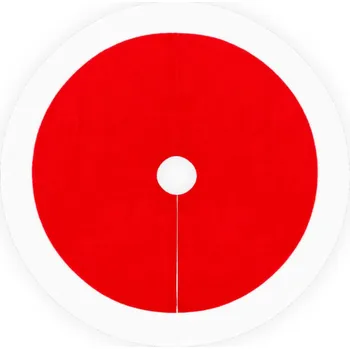 Vánoční dekorace Christmas Gifts obal na stojan vánočního stromku 100 cm červená/bílá