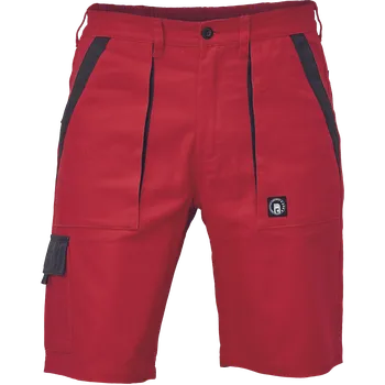 pracovní kraťasy Červa | Cerva MAX pracovní šortky modrá/zelená - 46 / černá/červená 520052