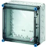 Mi-prázdná skříň, 275x275x115 mm, průhledné odklápěcí víko IP65 HENSEL MI 0220