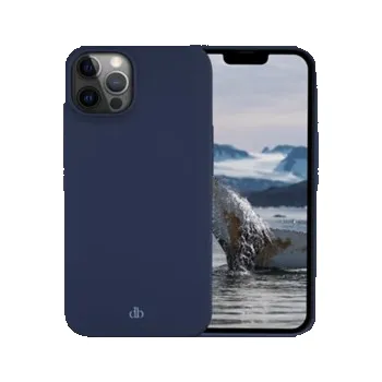 Pouzdro na mobilní telefon dbramante1928 Costa Rica - Zadní kryt pro mobilní telefon - silikon, recyklovaný plast - modrá pacifik - pro Apple iPhone 12, 12 Pro