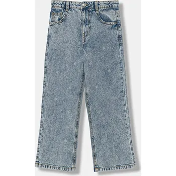 Chlapecké kalhoty Dětské rifle United Colors of Benetton 4R76CE04M.G.Seasonal modrá 55X, vel. 140