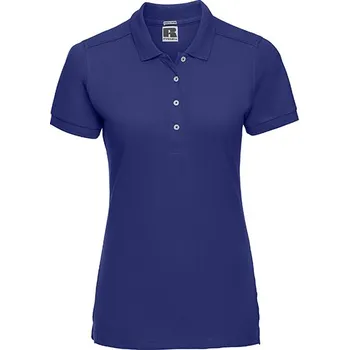 Russell Dámské Stretch Polo Barva: Bright Royal, Velikost: XL G_Z566F