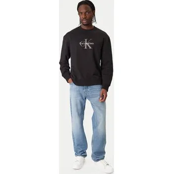 Pánská móda Calvin Klein Jeans Mikina LV04RD242G Černá Regular Fit S