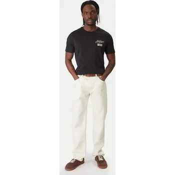 Pánské oblečení Tommy Hilfiger T-Shirt Modern Ath Graphic MW0MW41471 Černá Regular Fit XS