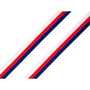 Výtvárné potřeby Stuha trikolora Česko šíře 10 mm, 10m