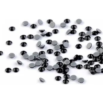 Šatonové růže hot-fix velikost SS10 jet 1g