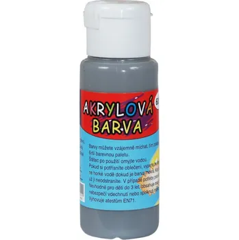 Speciální výtvarná barva Akrylová barva 60ml - šedá (grey)