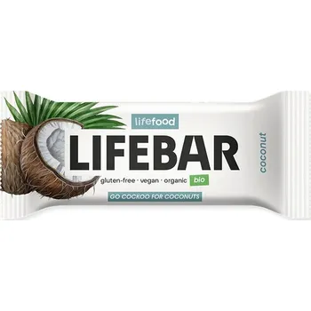 Lifefood Lifebar kokosová RAW 40g BIO