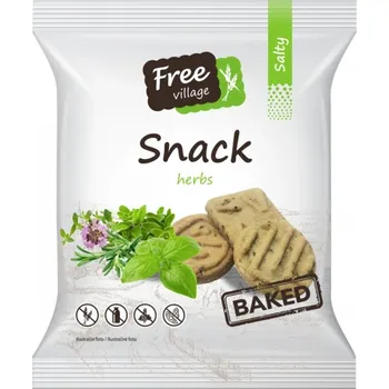 Free village Snack bylinkový bez lepku 100 g