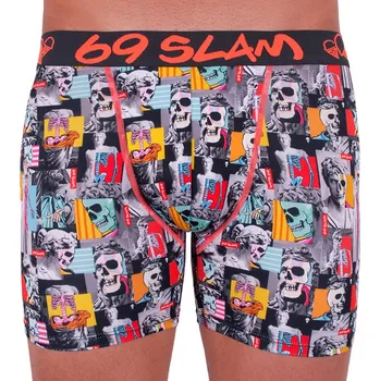 Boxerky Pánské boxerky 69SLAM fit skulpture XXL MBYSKT-PO Možnost vrácení zboží ZDARMA do 120 dnů!