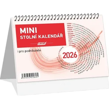 Kalendář Stolní kalendář mini 2026