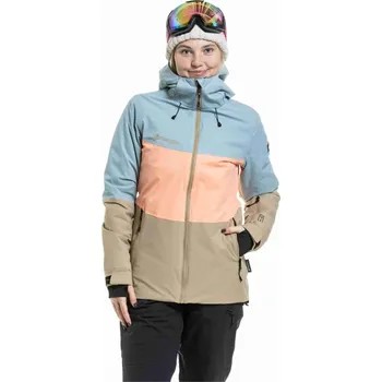 Dámská zimní bunda na lyže/snowboard Meatfly Kirsten jacket 25/26 Safari/Cloud S