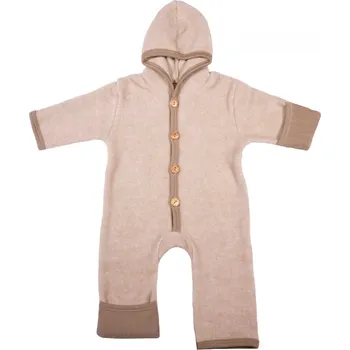 Kojenecká kombinéza Dětský overal z merino vlny a bavlny Velikost: 50/56