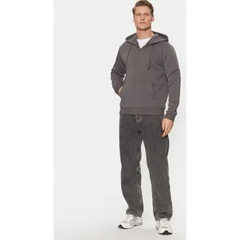 Pánská mikina Jack & Jones Mikina Bradley 12249342 Šedá Relaxed Fit S