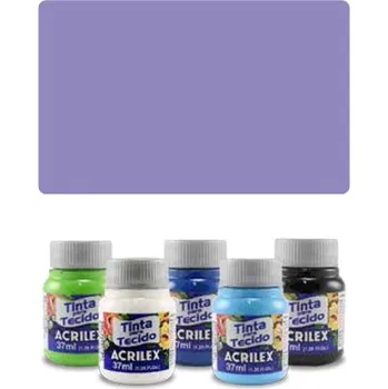 Výtvarná barva VEMA ACR Barva na textil 37ml, Lilac 448138