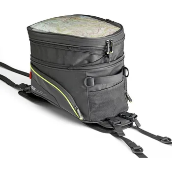 Zavazadlo na motocykl GIVI EA142 tankruksak se základnou pro enduro, černý, rozšiřitelný, od 2022