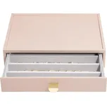 Stackers, Kazeta na náhrdelníky Stackers se zásuvkou classic růžová - Formadore