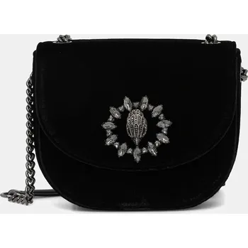 Kabelka Velurová kabelka Kurt Geiger London Chelsea 5365200789 černá 99X, vel. ONE SIZE