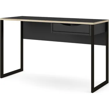 Psací stůl Psací stůl Felix Light 130, černý mat / černá