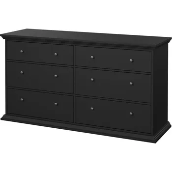 Komoda Komoda Norby III, černý mat