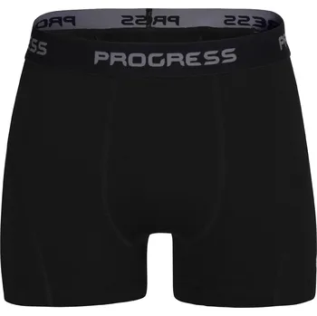 Boxerky Progress E SKN pánské boxerky s bambusem černá Velikost: S