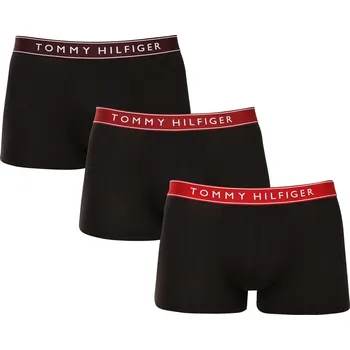 Boxerky 3PACK pánské boxerky Tommy Hilfiger černé (UM0UM03457 0VR) L UM0UM03457 0VR Možnost vrácení zboží ZDARMA do 120 dnů!