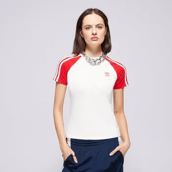 Dámské tričko Adidas Tričko 3S Slim Tee Bílá 40