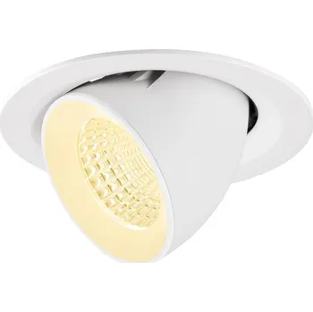 BIG WHITE (SLV) NUMINOS GIMBLE M Stropní vestavné svítidlo, 3000 K, 55°, bílé 1009575