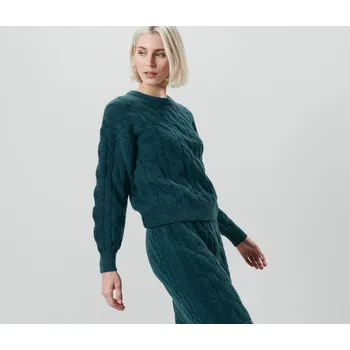 Dámský svetr 671600 - Tchibo - Pletený svetr - pro ženy - vel. XS 32/34 - barva: modrá