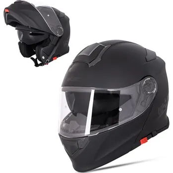 Helma na motorku W-TEC Výklopná přilba Venero Magic Matt Black - XS (53-54)