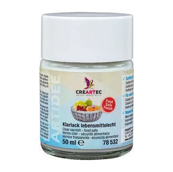 Speciální výtvarná barva Lak vhodný ke styku s potravinami 50ml - bezbarvý