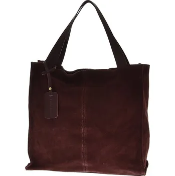 Kabelka Dámská velká kožená kabelka Laura Biaggi TS54 - 64 - bordó