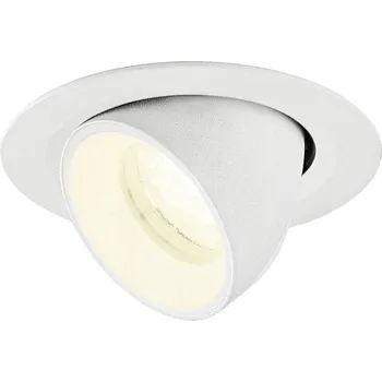 BIG WHITE (SLV) NUMINOS GIMBLE XS Stropní vestavné svítidlo, 4000 K, 40°, IP20, kulaté, bílé 1010075