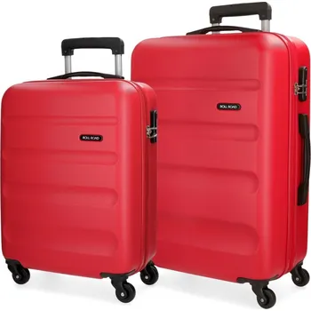 JoummaBags Sada ABS Roll Road Flex 65/55 cm červený