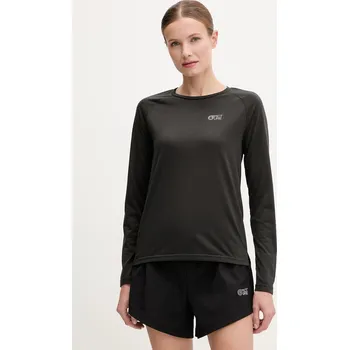 Pánské tričko Sportovní tričko s dlouhým rukávem Picture Timont zelená barva, WTS0584 86X, vel. M