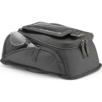 Zavazadlo na motocykl GIVI CRM108 malý tankruksak "TANKLOCK", hnědočerný, objem 8 l., (řada CORIUM)