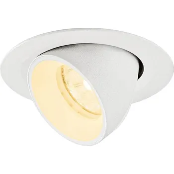 BIG WHITE (SLV) NUMINOS GIMBLE XS Stropní vestavné svítidlo, 3000 K, 20°, IP20, kulaté, bílé 1010054