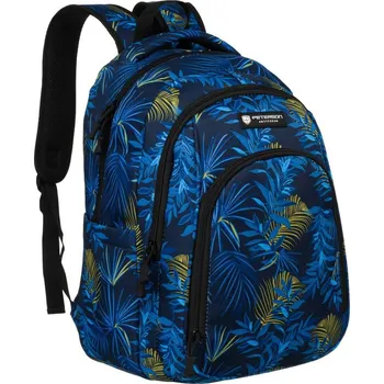 Sportovní batoh Velký, vícebarevný polyesterový školní batoh s USB portem Barva (Varianta): 2