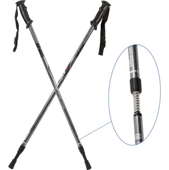 Trekingová hůl TREKKOVÉ HOLE ENERO KLASICKÉ STŘÍBRNÉ