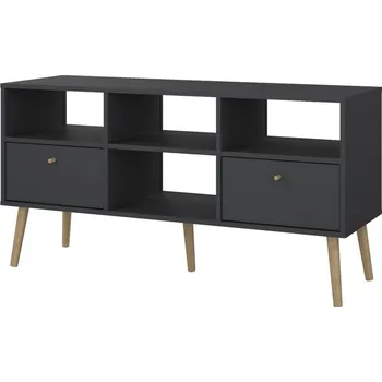 Televizní stolek TV stolek Boaz, šedá