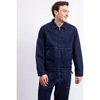 Pánská větrovka Gramicci Japanese Slub Denim Jacket INDIGO S