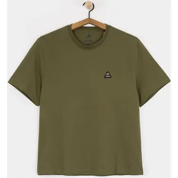 Pánské tričko Jones Snowboards Sierra Org Cot (moss green) L, zelená